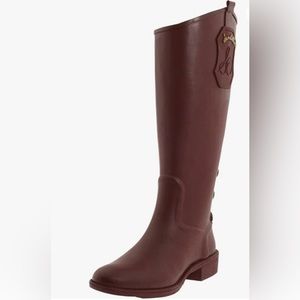 Sam Edelman ‘Ximon’ Knee High Rubber Boots, Size 6